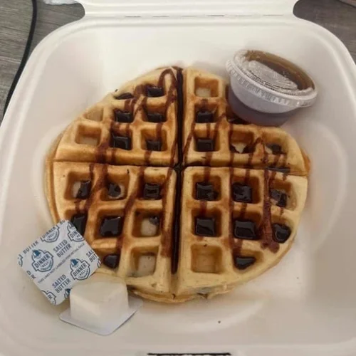 Waffle with Chocolate Chip